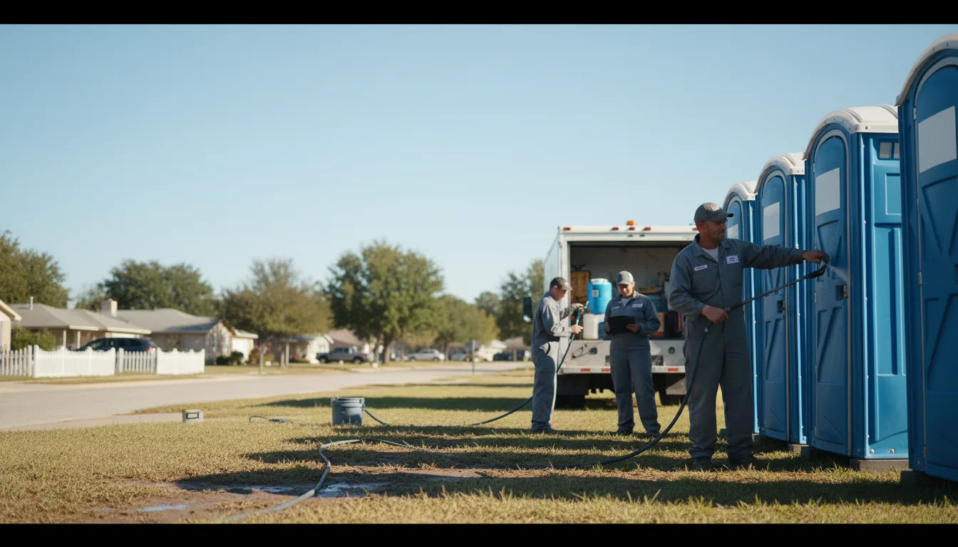 Long-Term Portable Toilet Rental in Sheldon, SC near me